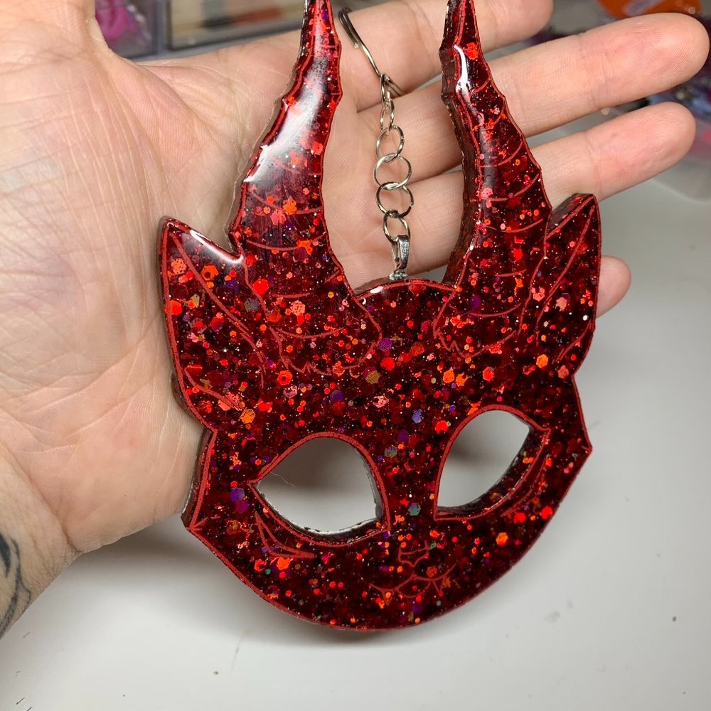 Handmade Kitty Keychain